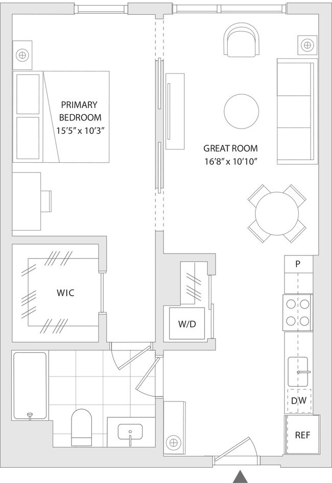 Unit 519 519 floor plan